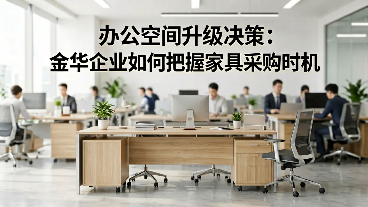办公空间升级决策:金华企业如何把握家具采购时机