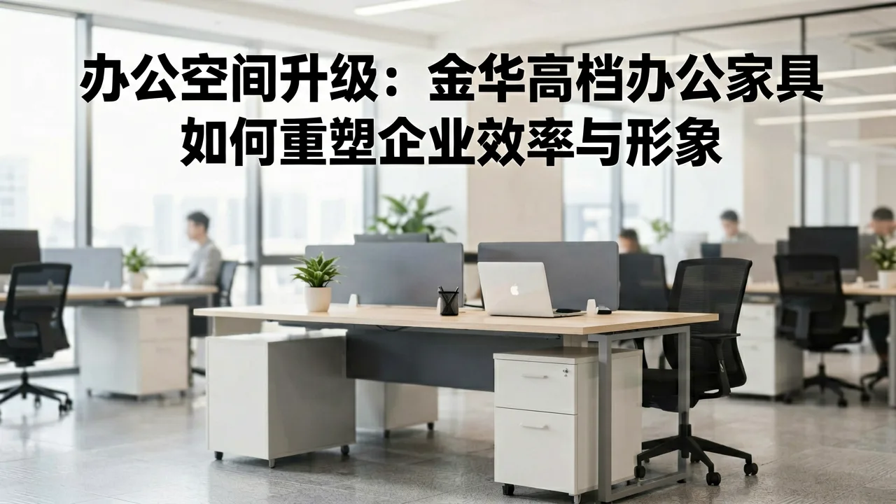 办公空间升级:金华高档办公家具如何重塑企业效率与形象